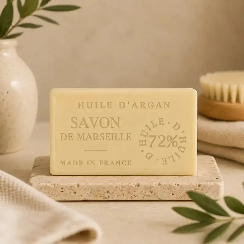 Savon Argan Artisanal 100g | nourrit la peau – Ambiance Provence